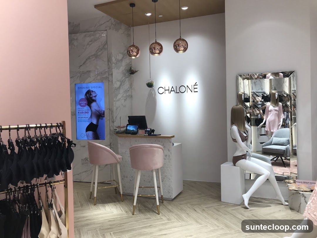 Chalone Lingerie Store Interior