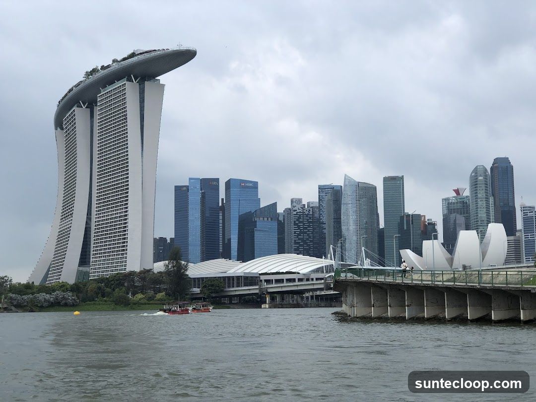 Singapore Skyline with Marina Bay Sands