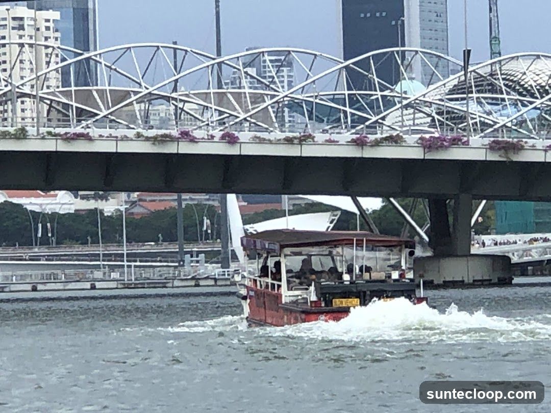 Tour Boat on Waterway