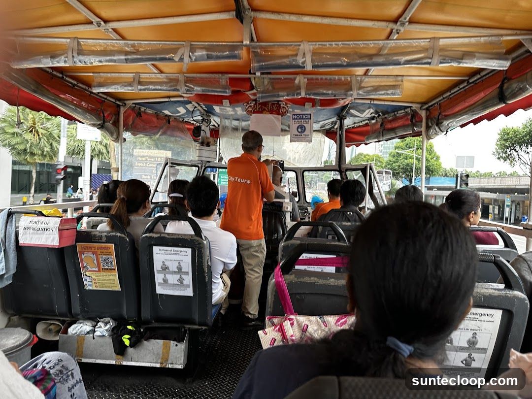 Duck Tour Interior