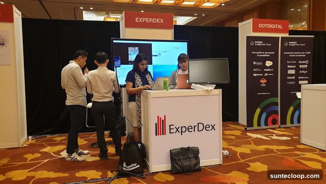 ExperDex and Dotdigital Booth