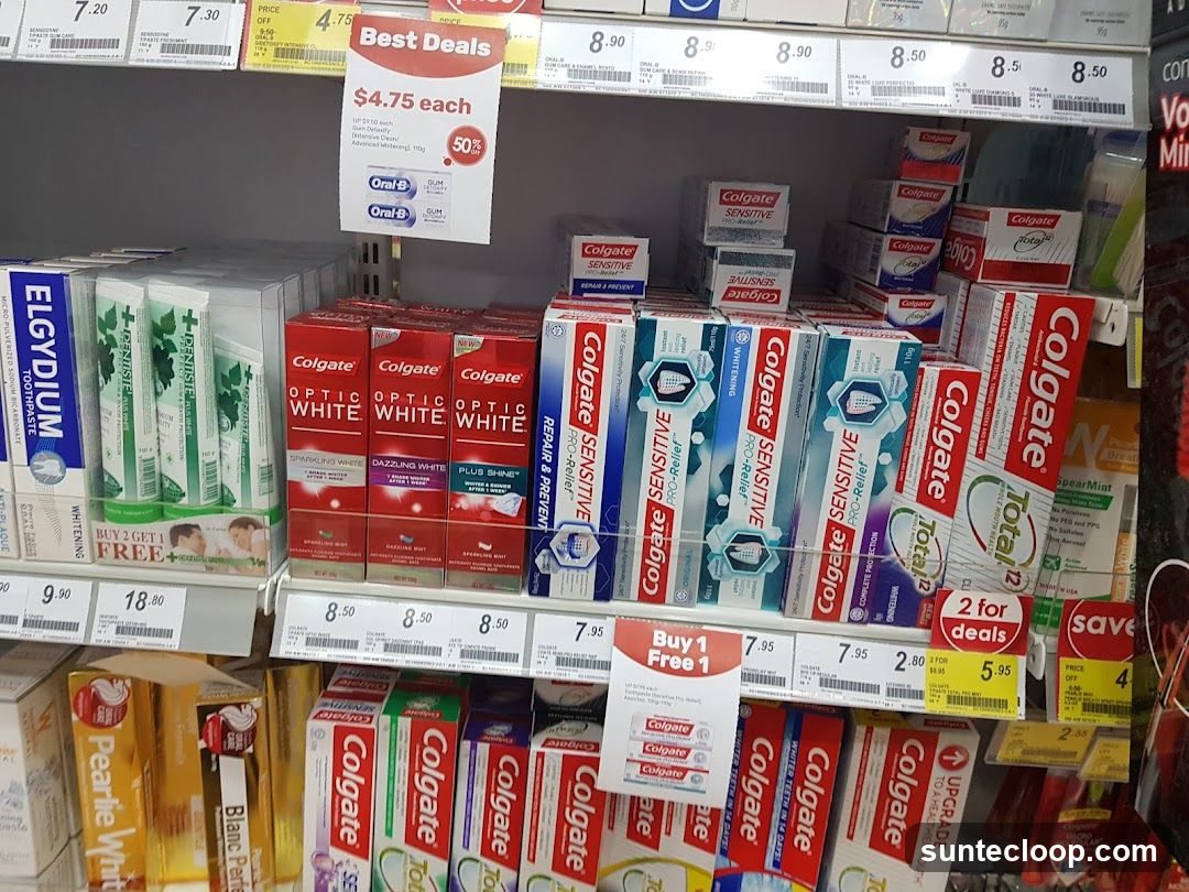 Toothpaste Display