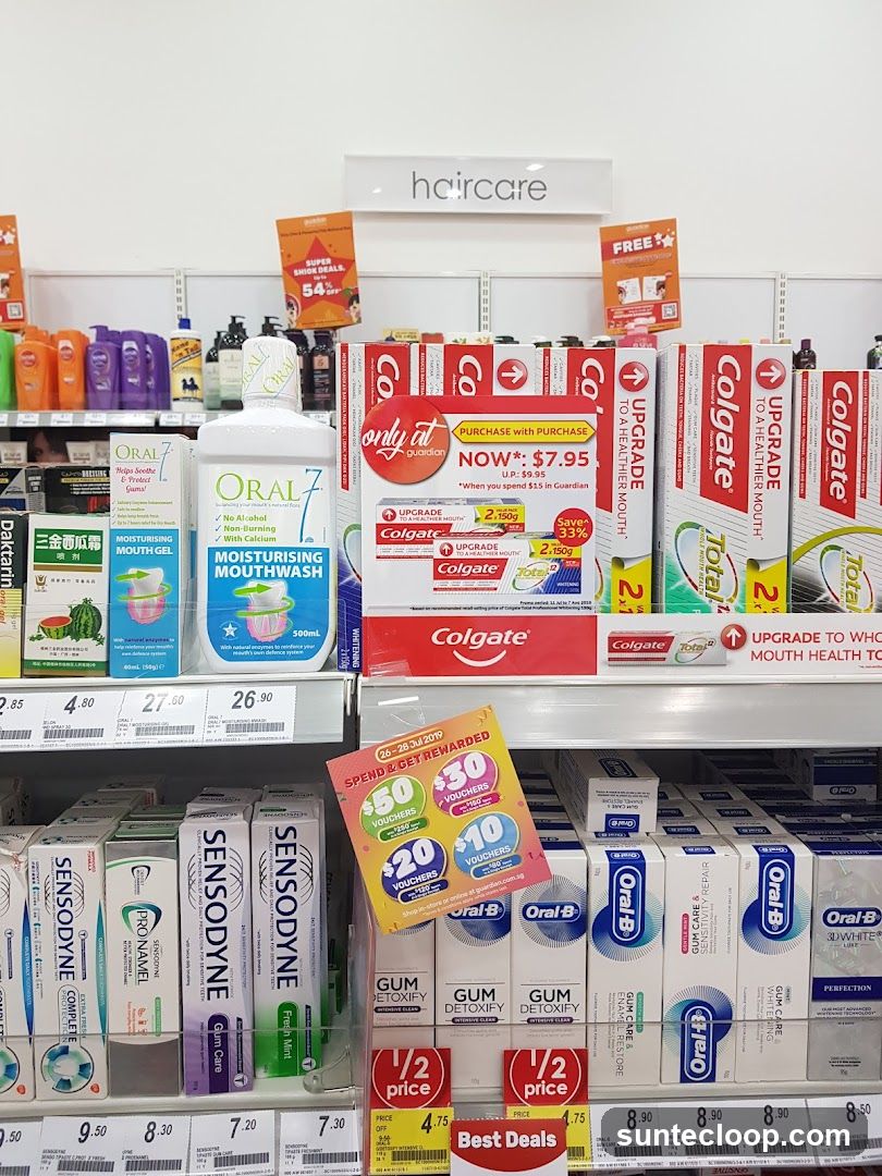 Oral Care Products Display