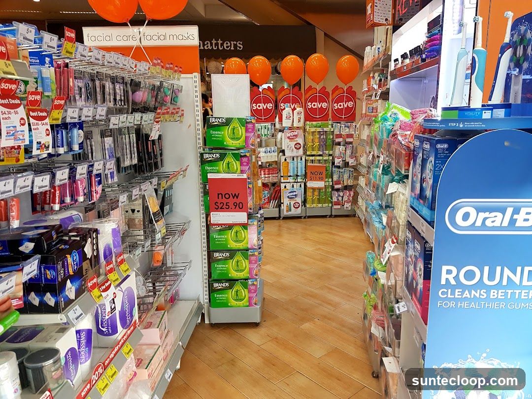 Health and Beauty Aisle