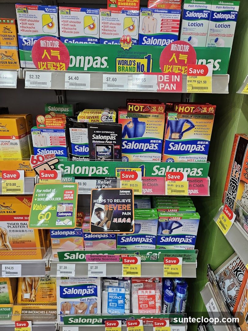 Pain Relief Patches and Balms