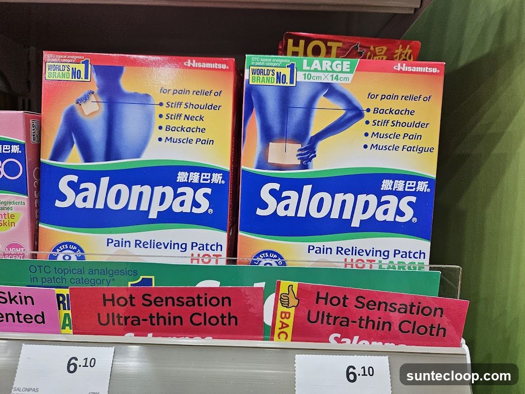 Salonpas Pain Relieving Patches