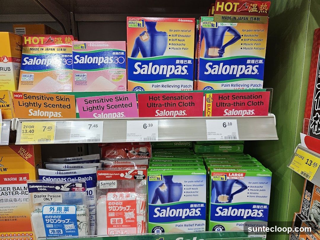 Salonpas Pain Relieving Patches
