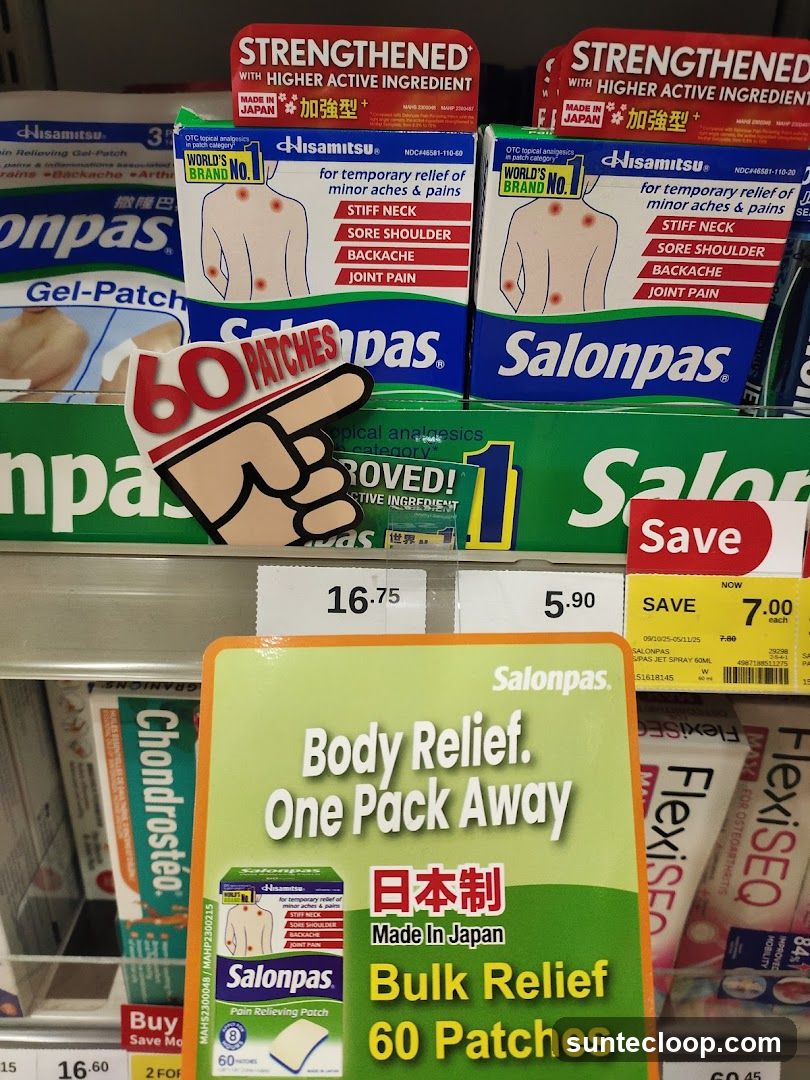 Salonpas Pain Relief Patches