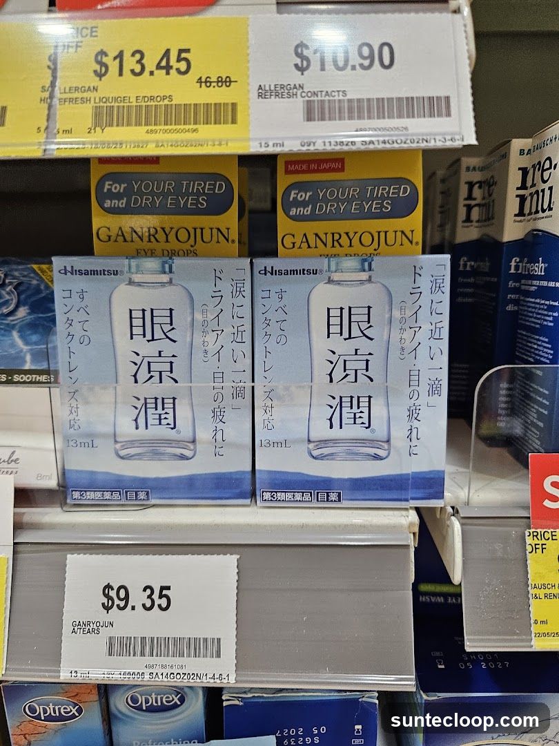 Eye Drops and Contact Lens Solution