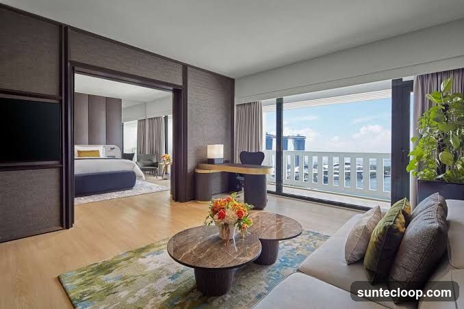 Luxury Hotel Suite with Ocean View