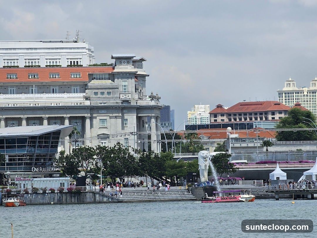 Singapore Waterfront Scene