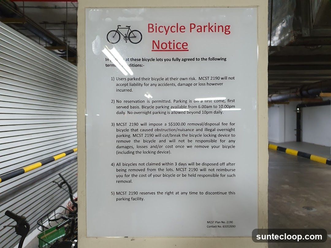 Marina Square Bicycle Stand