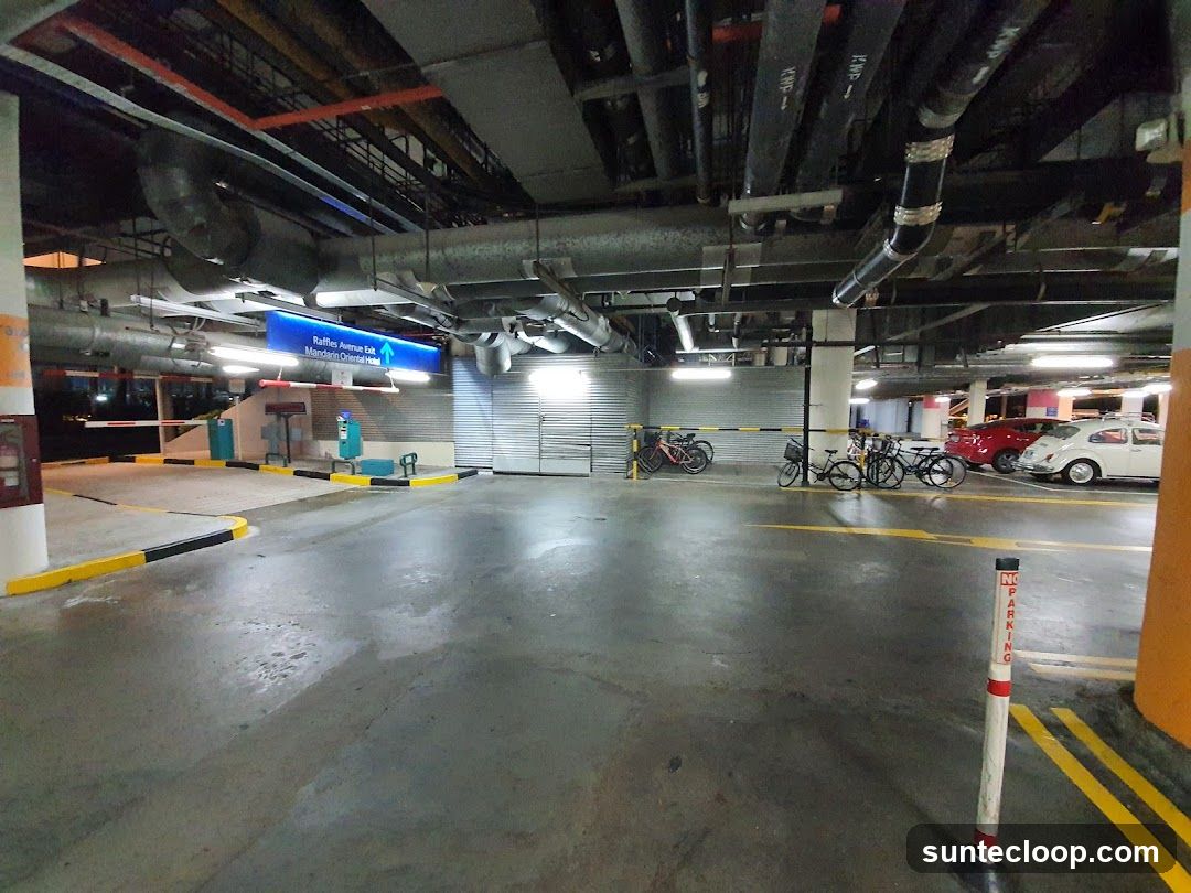 Parking Garage Entrance
