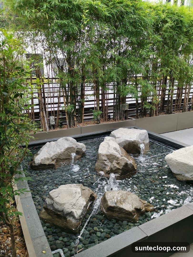 Zen Garden Water Feature
