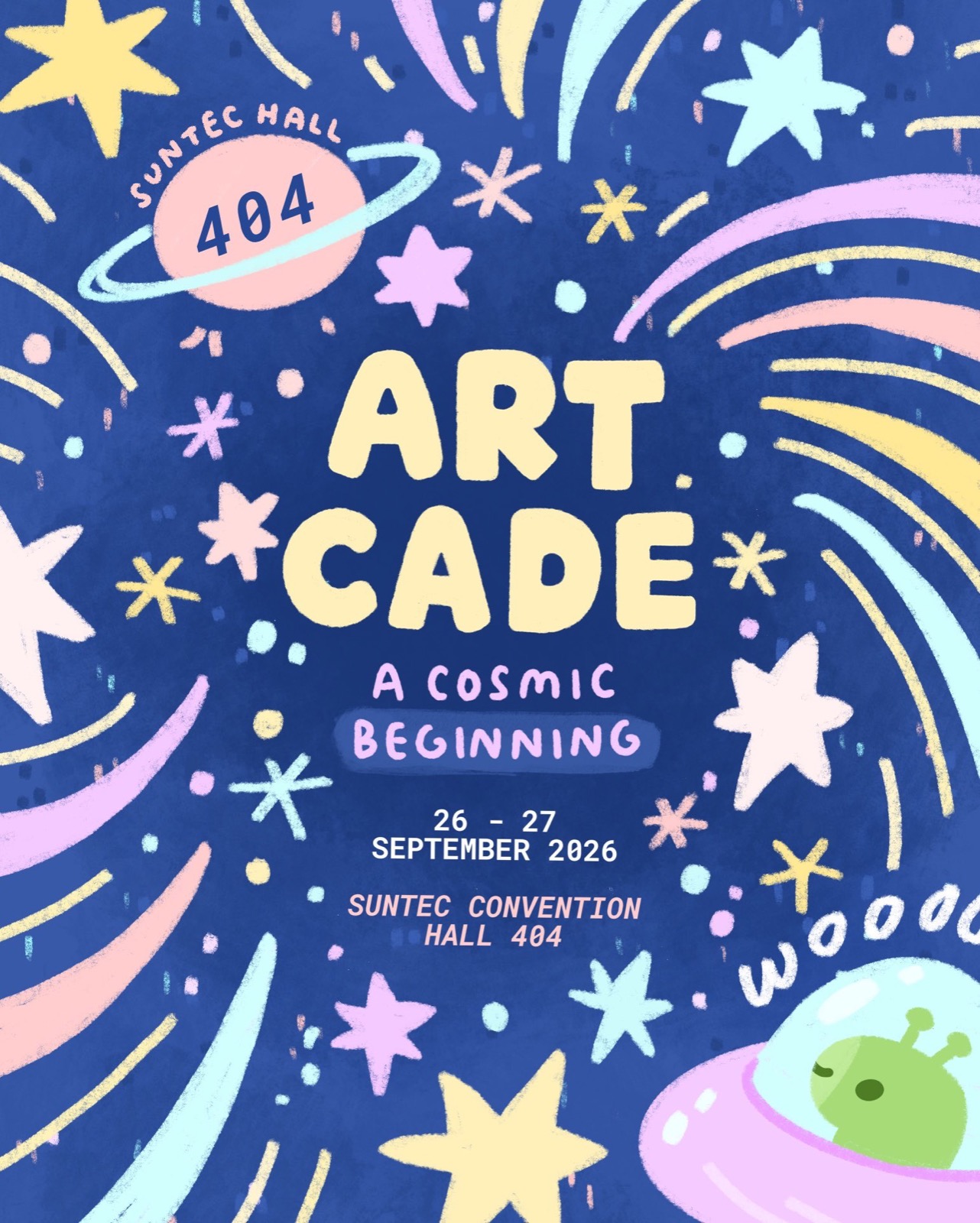 Artcade 2026 Takes Suntec Hall 404 on 26-27 September, Free