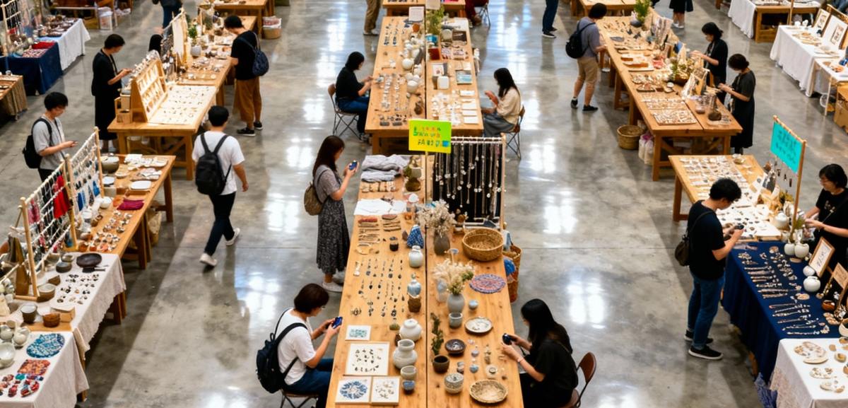 Asia Art and Craft Fair 2026 artisan booths and stalls at Suntec Singapore