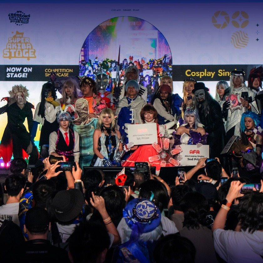 Creators Super Fest 2026 cosplay at Suntec Singapore Hall 403-405