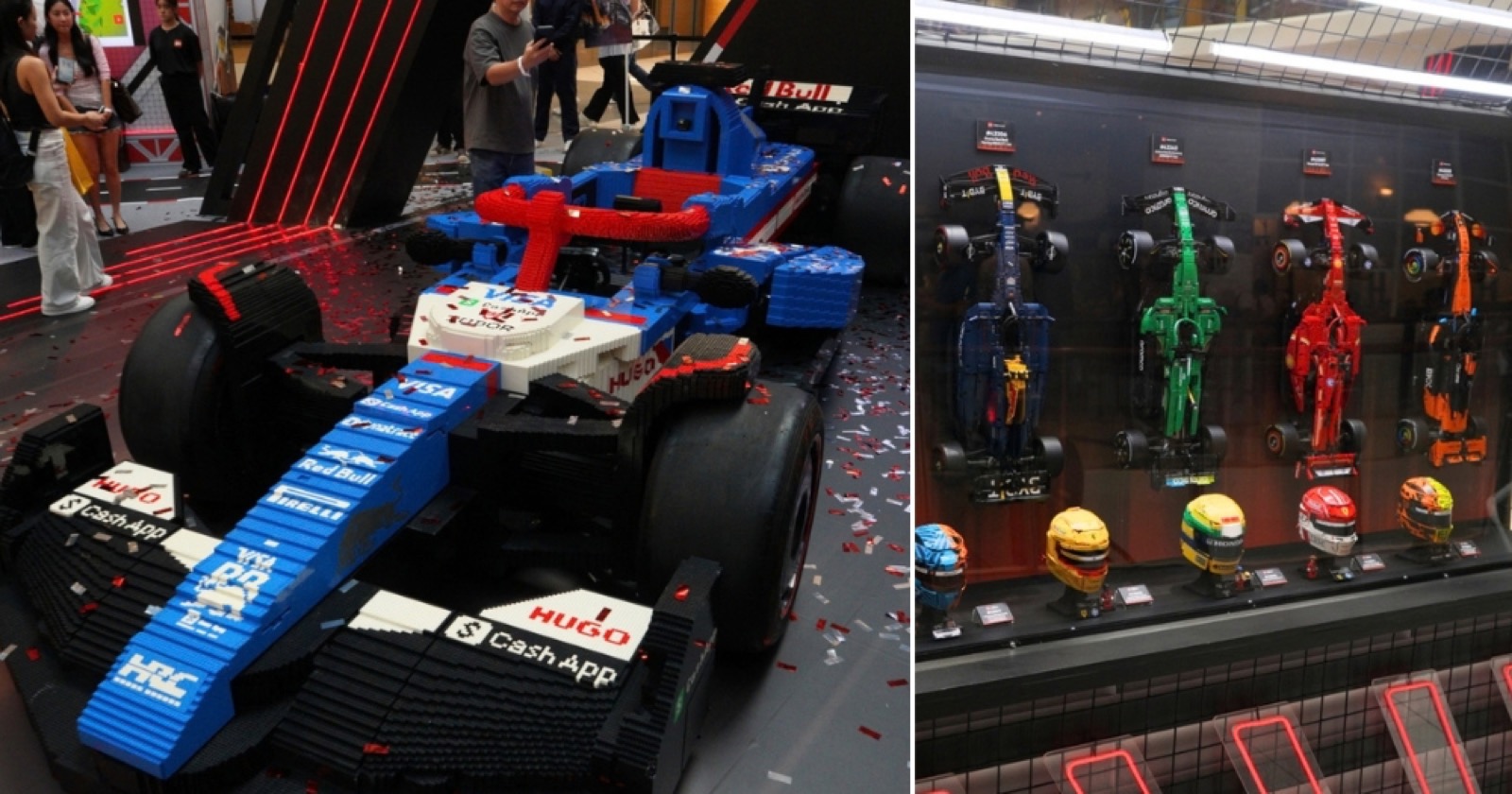 LEGO F1 Experience the Thrill Is Open at Suntec: Race Pass, VCARB Car, Mosaic From 9 Oct