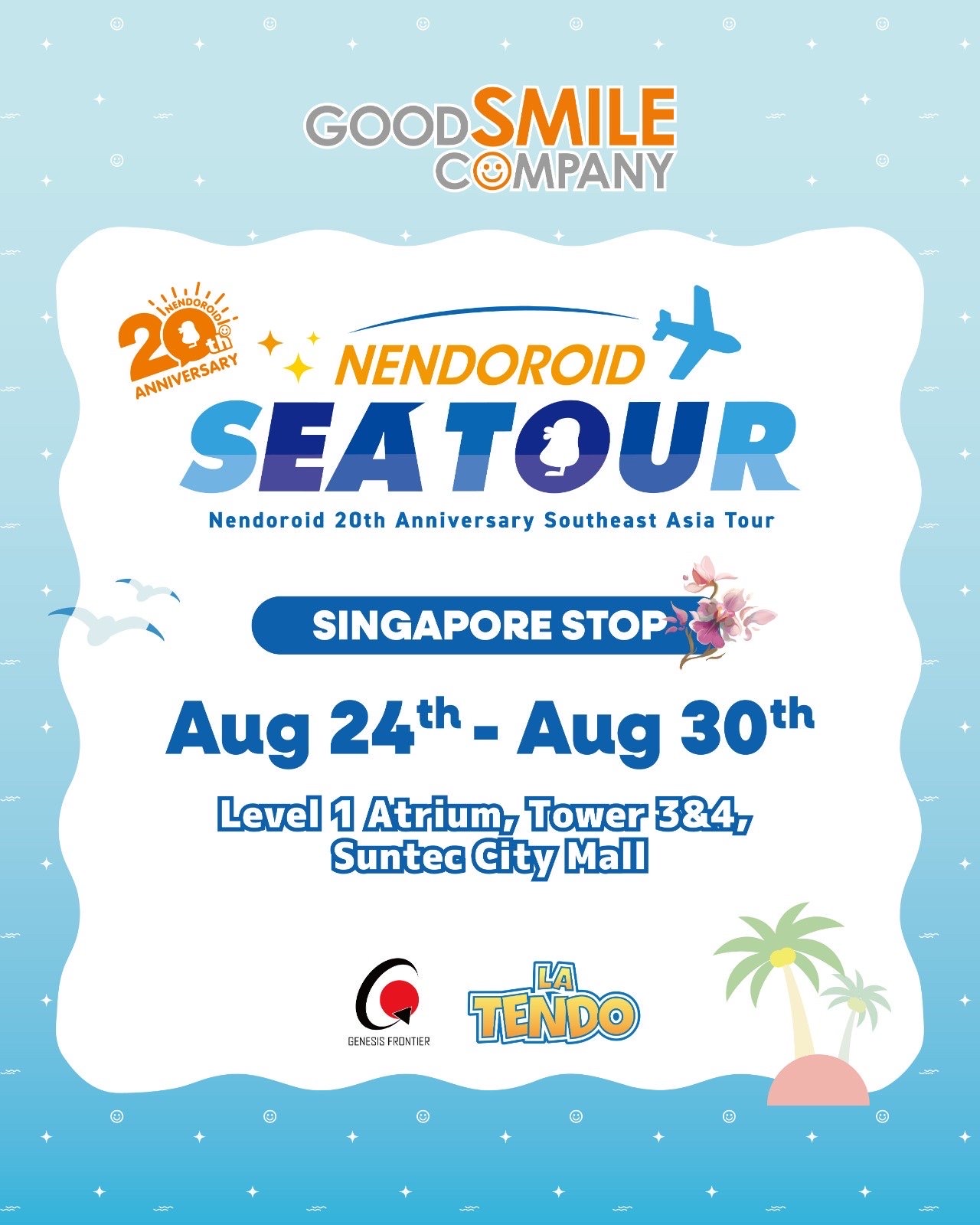 Nendoroid SEA Tour Is At Suntec This Week: Exclusives, Stamp Rally And SG Gifts
